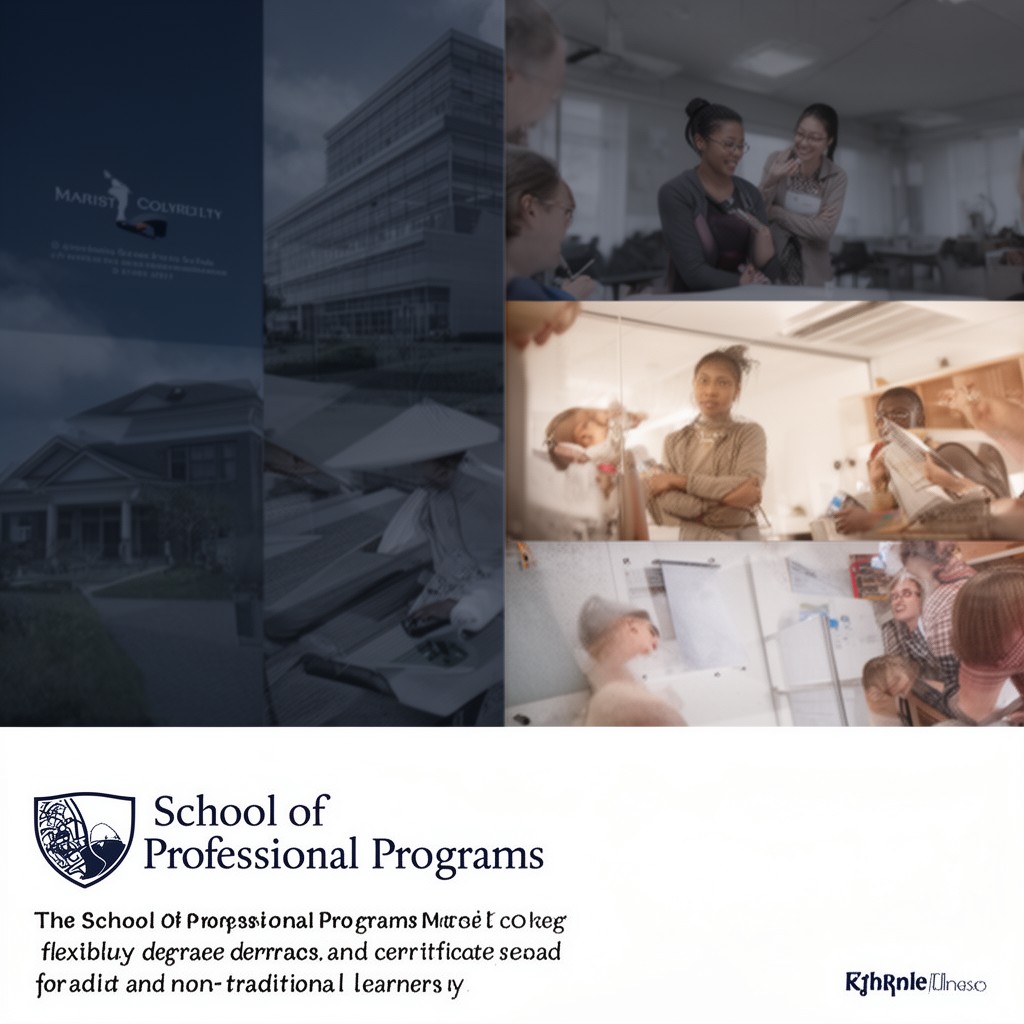 AI-generated illustration of School of Professional Programs