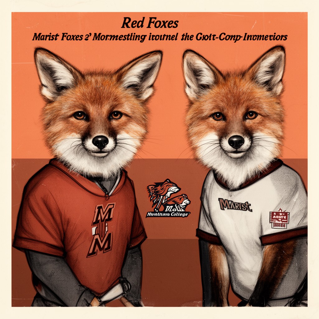 AI-generated illustration of Red Foxes