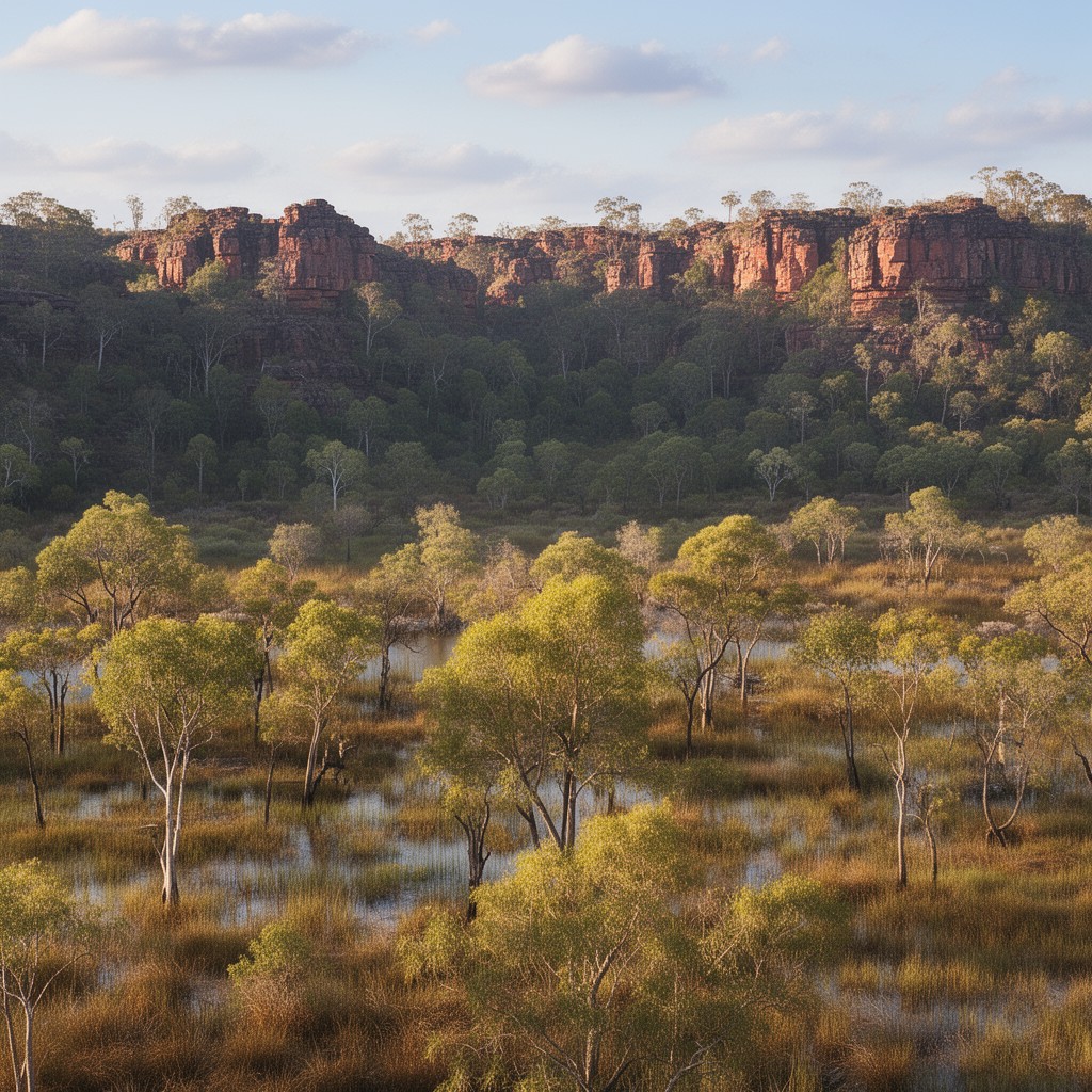 AI-generated illustration of Kakadu National Park