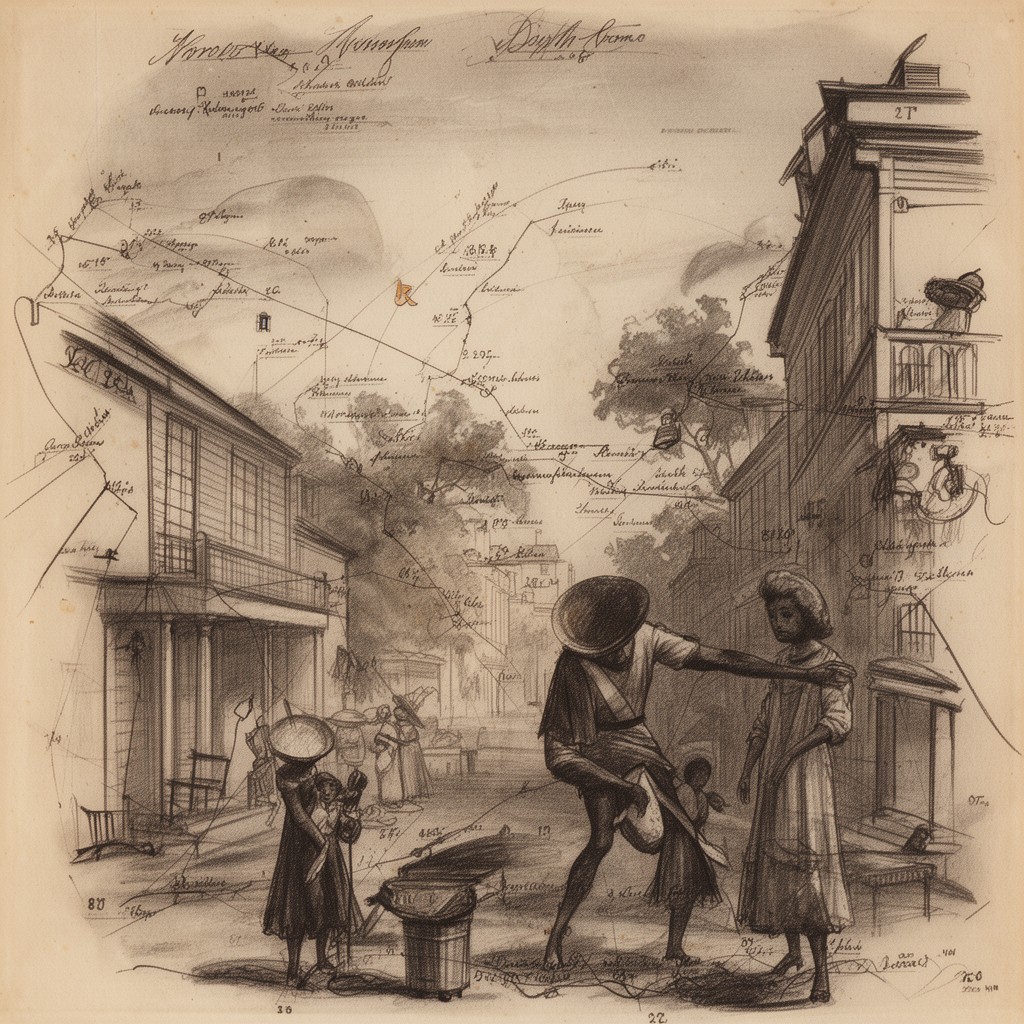 AI-generated illustration of Deep South