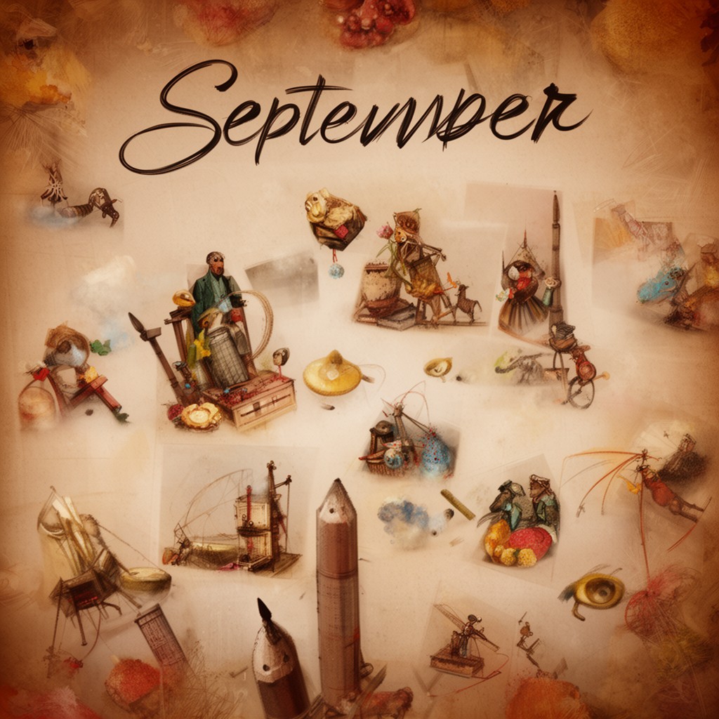 AI-generated illustration of September