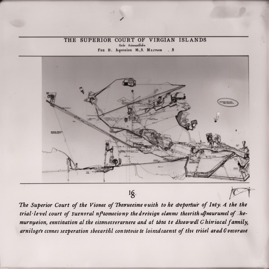 AI-generated illustration of Superior Court of the Virgin Islands
