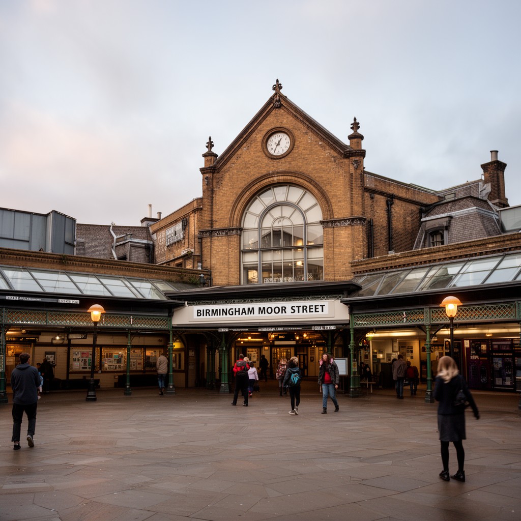 AI-generated illustration of Birmingham Moor Street