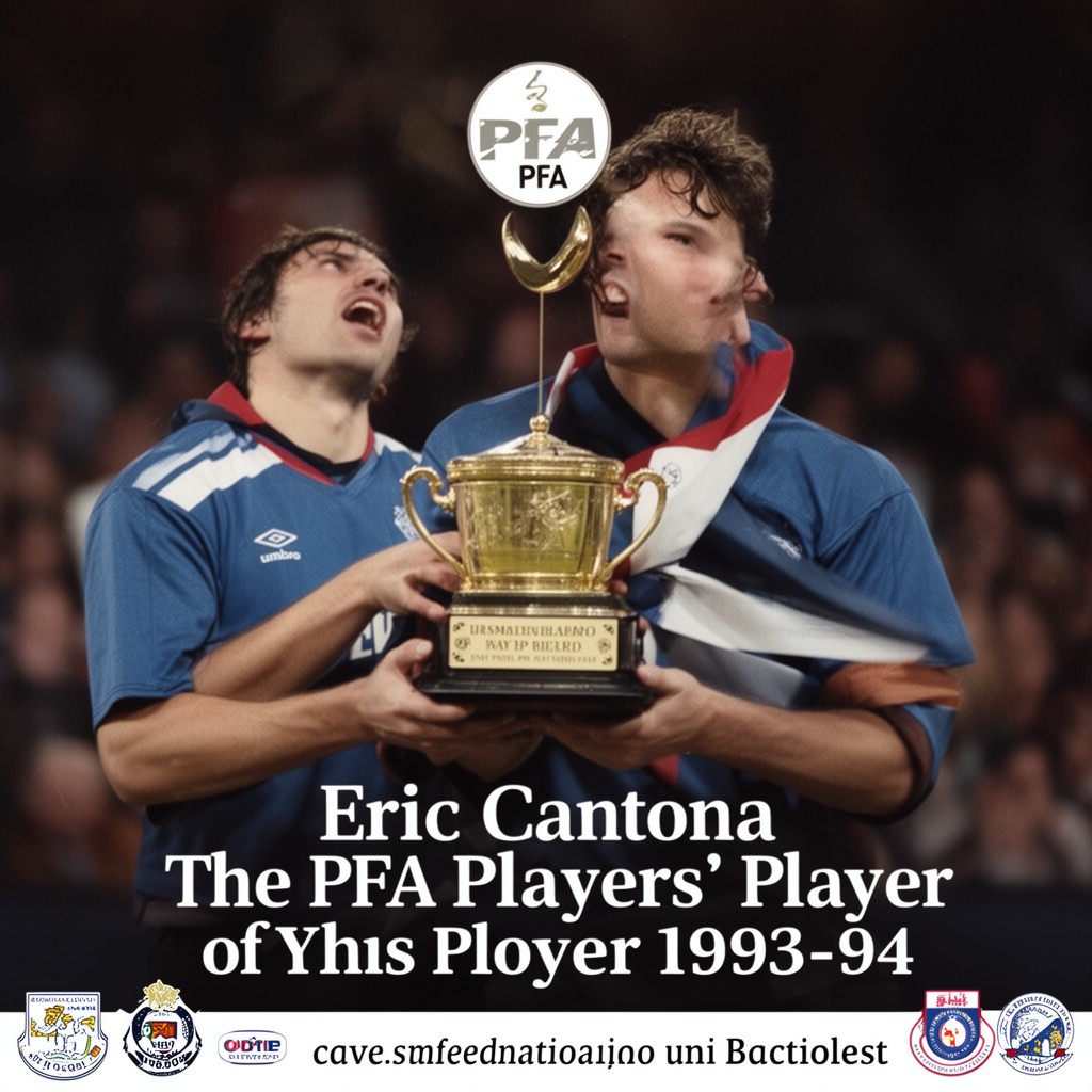 AI-generated illustration of PFA Players' Player of the Year 1993-94