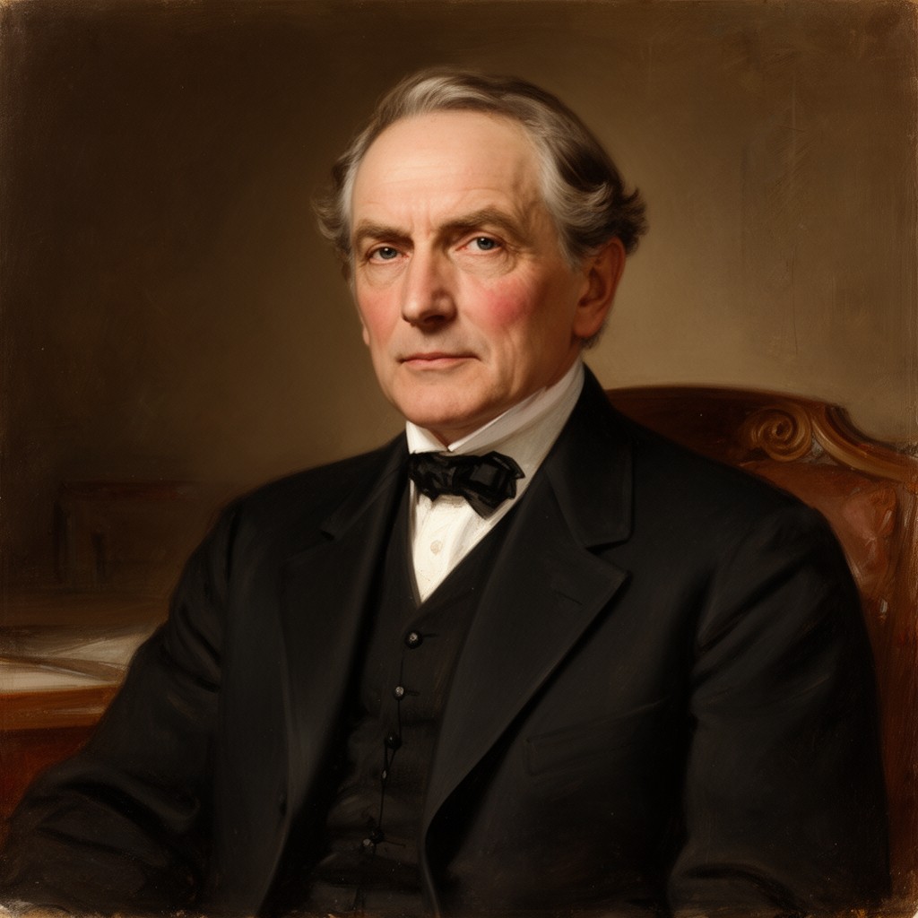 AI-generated illustration of Charles Adams Jr.