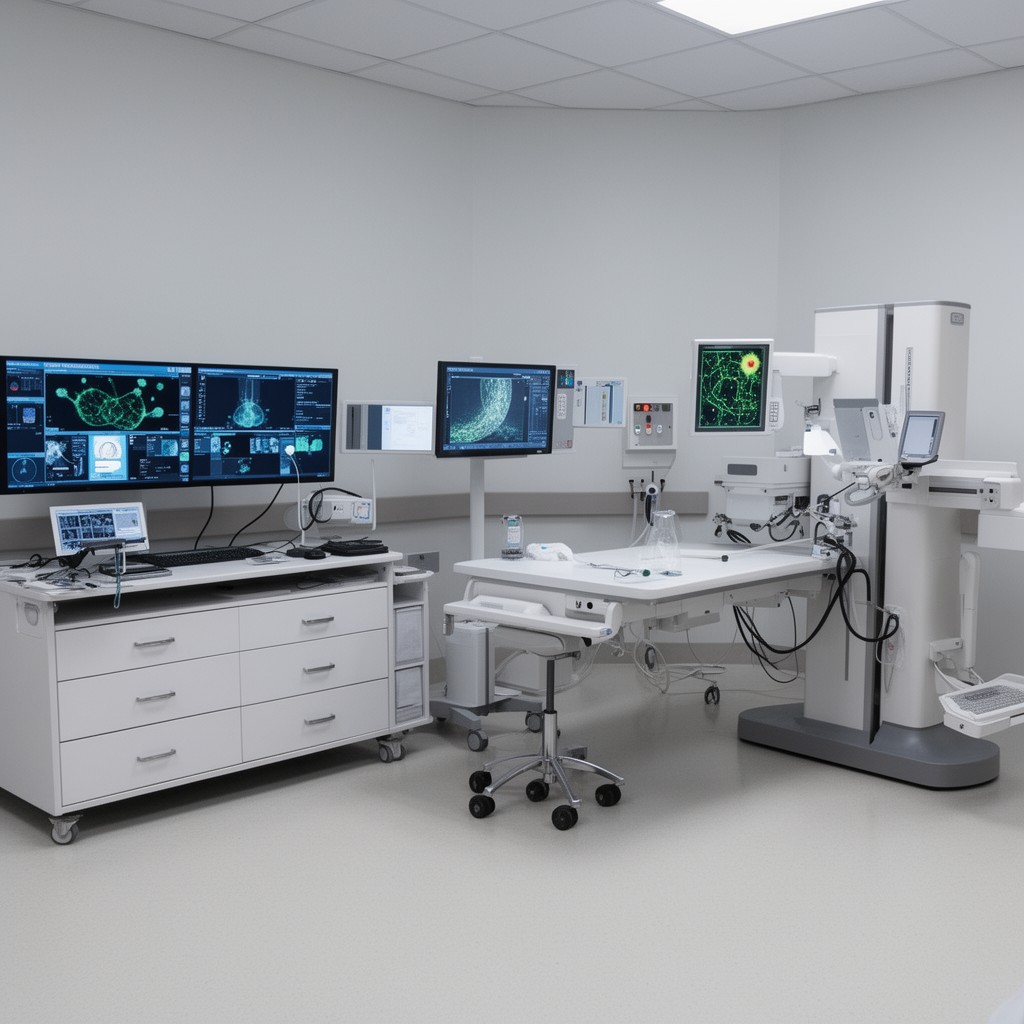 AI-generated illustration of Department of Nuclear Medicine