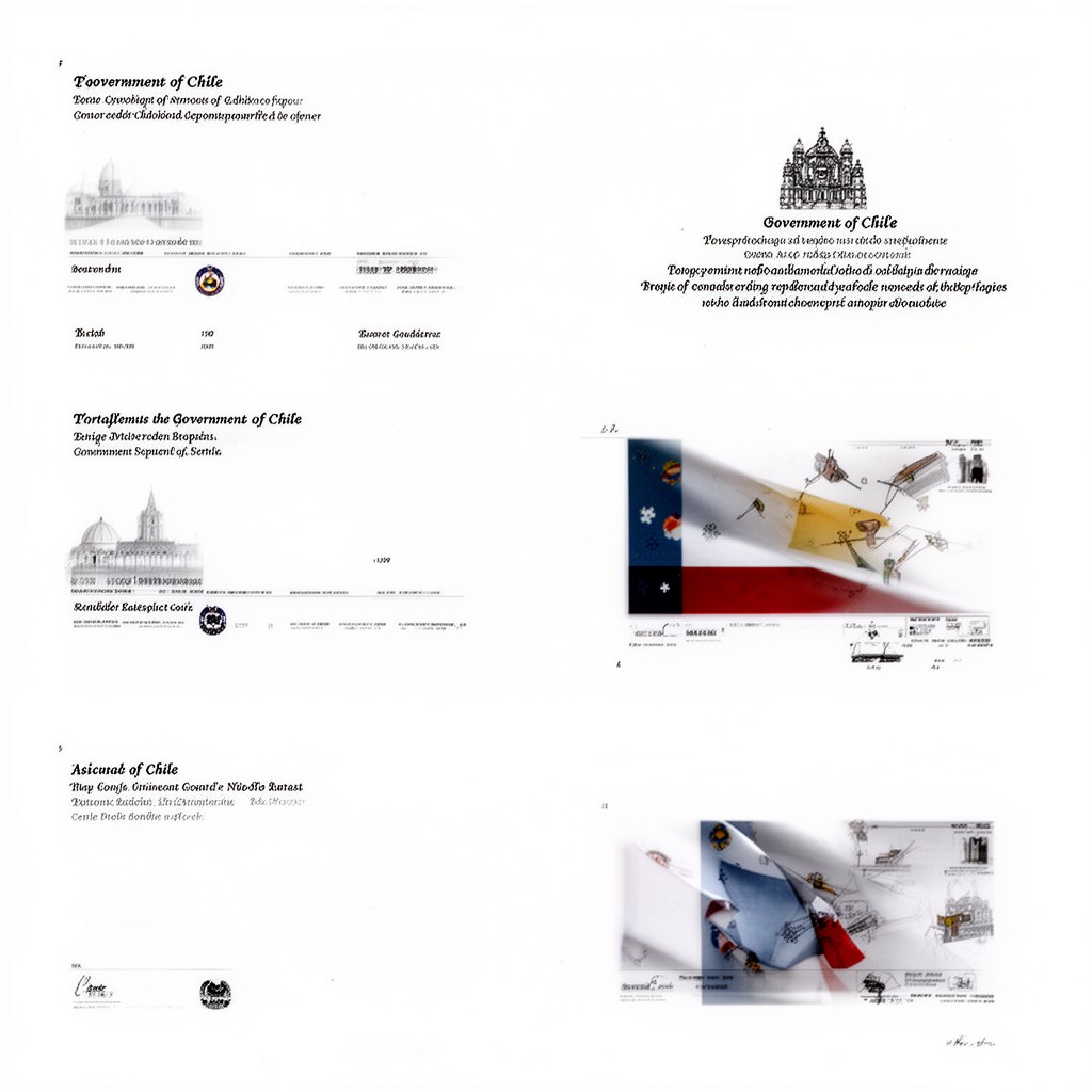 AI-generated illustration of Government of Chile