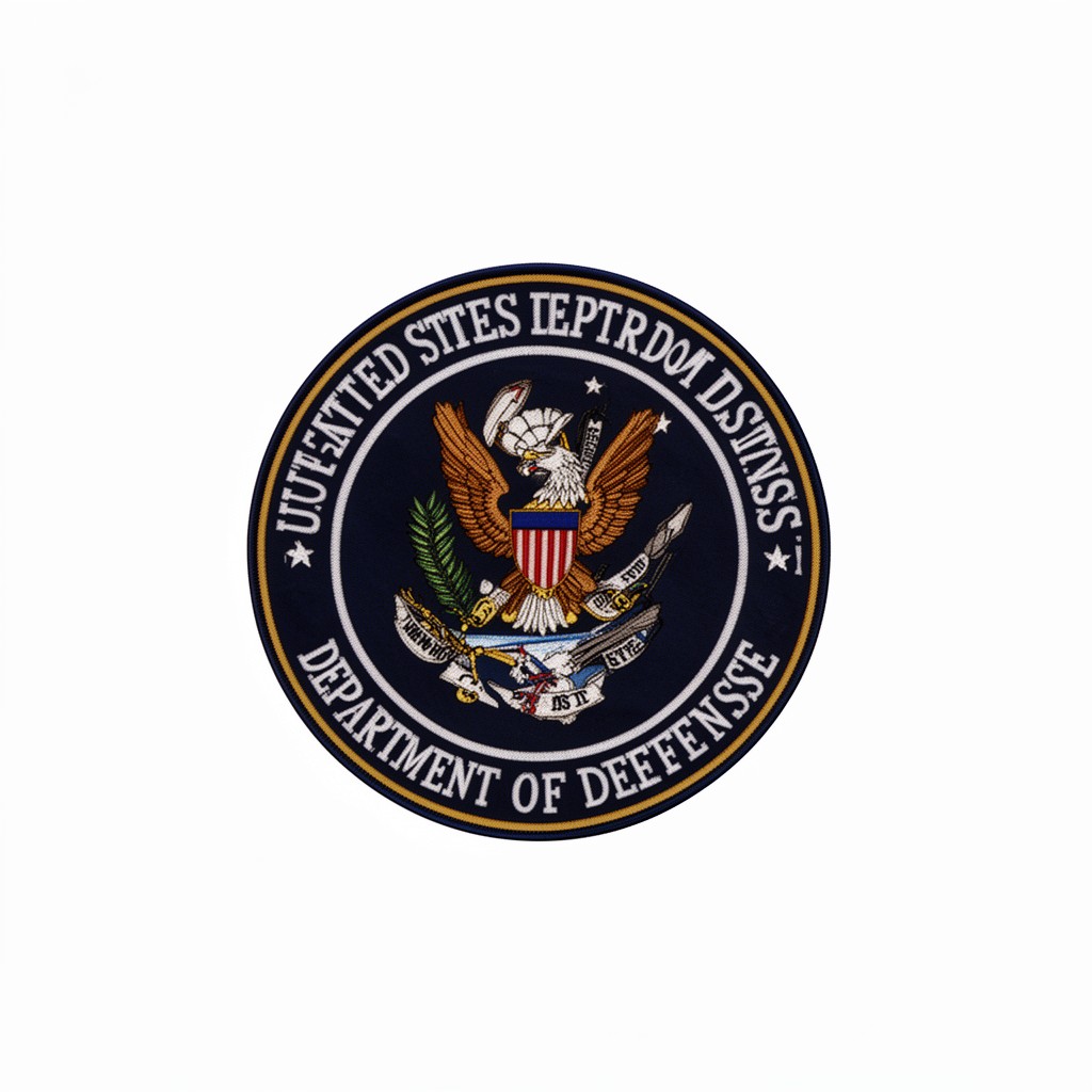 AI-generated illustration of Flag of the United States Department of Defense