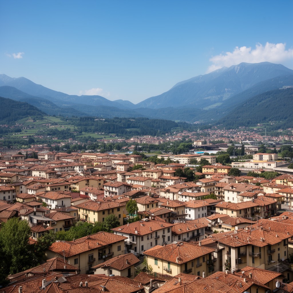 AI-generated illustration of Concesio, Lombardy, Kingdom of Italy