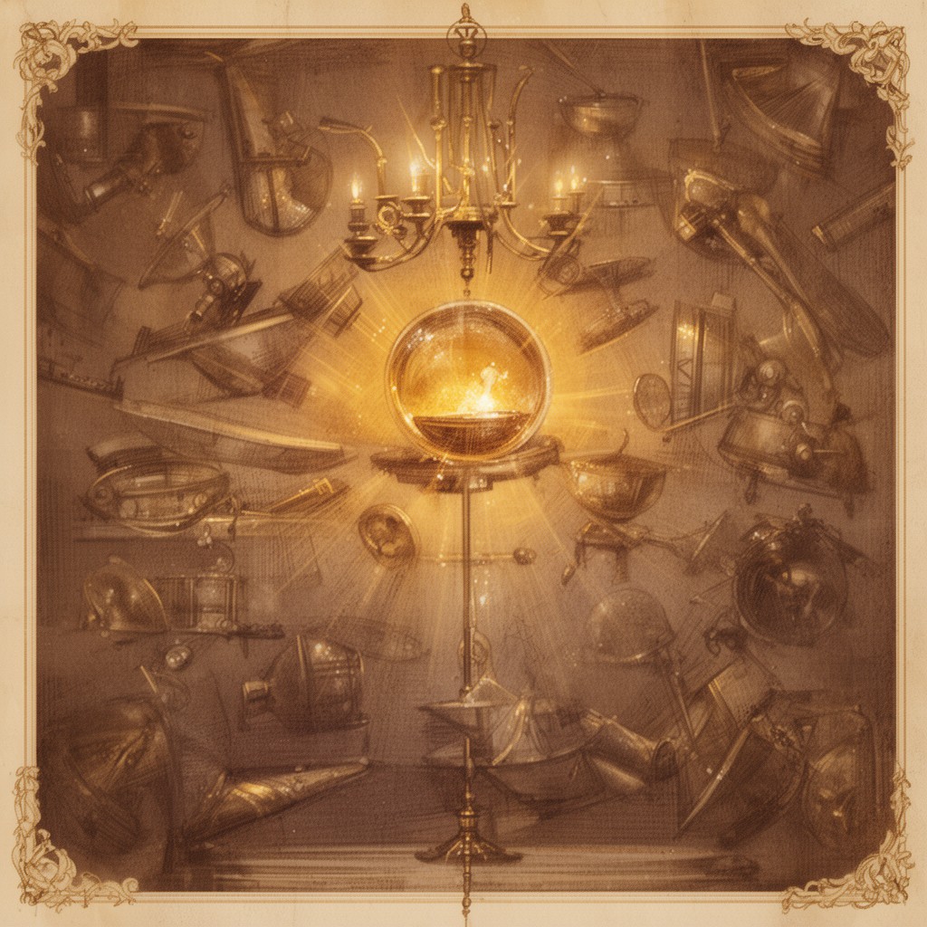 AI-generated illustration of Mysterium fidei