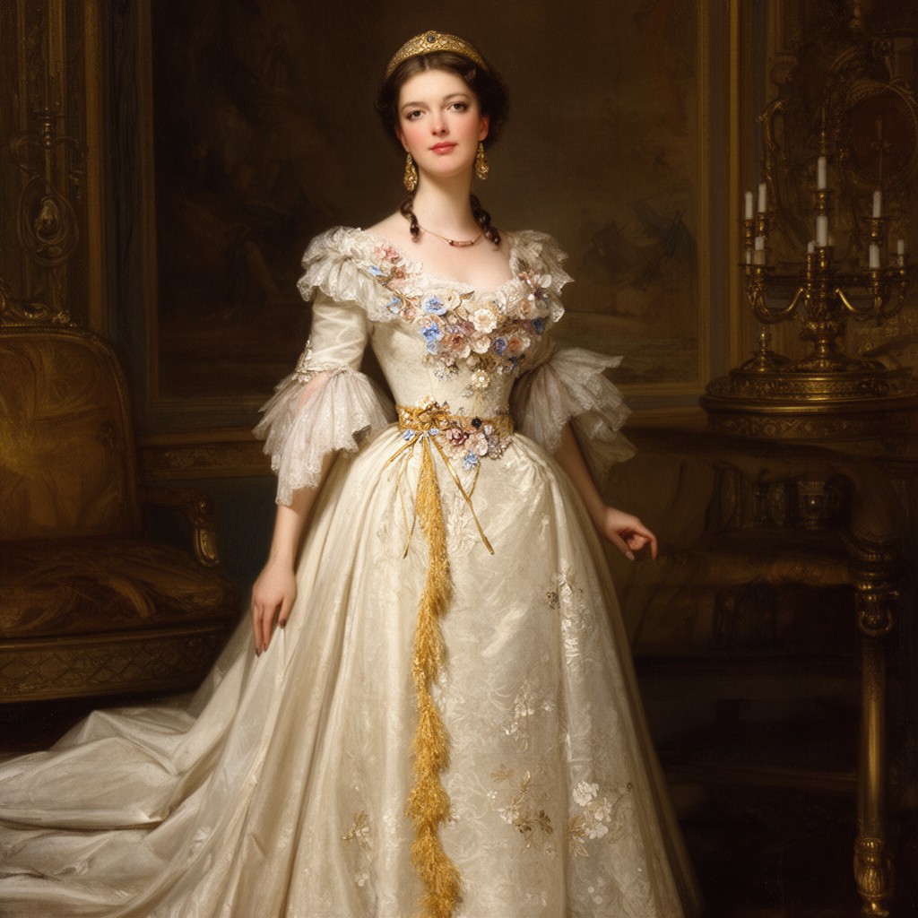 AI-generated illustration of Empress of the French