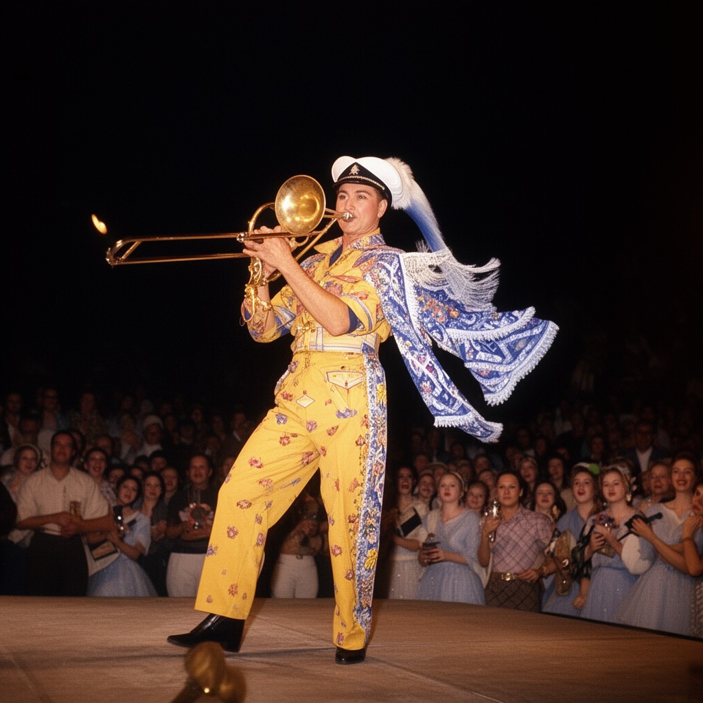 AI-generated illustration of Boogie Woogie Bugle Boy