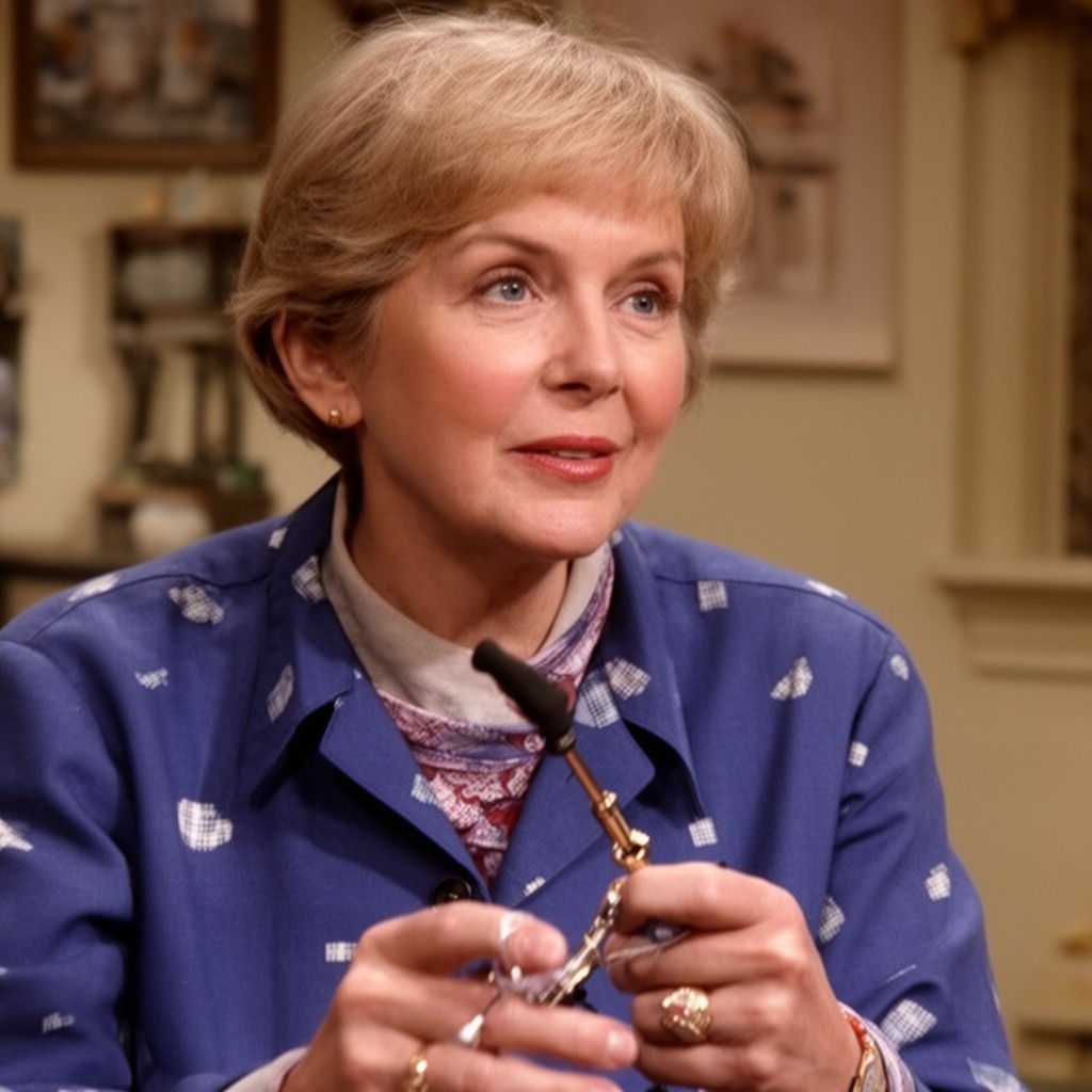 AI-generated illustration of Ginny Newhart