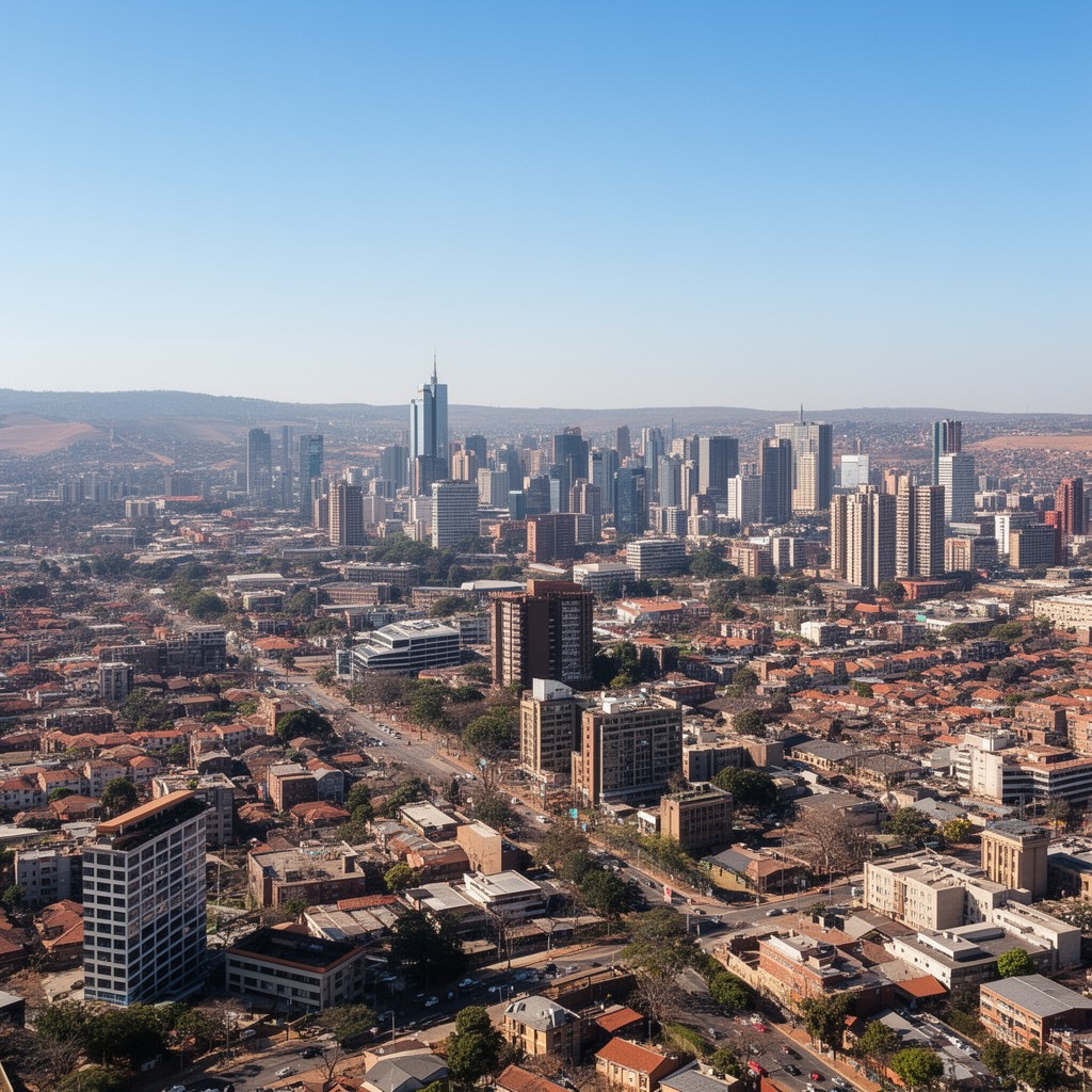AI-generated illustration of Midrand