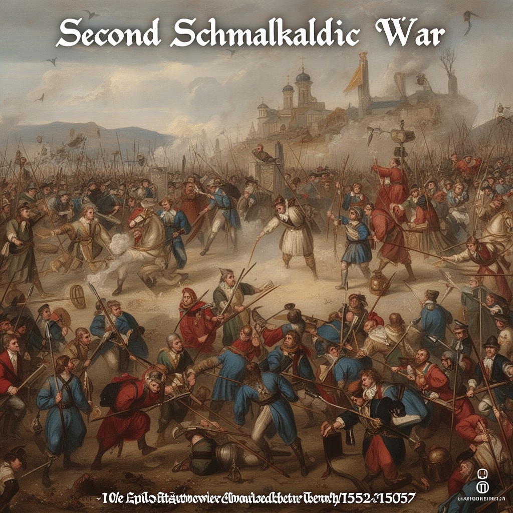 AI-generated illustration of Second Schmalkaldic War