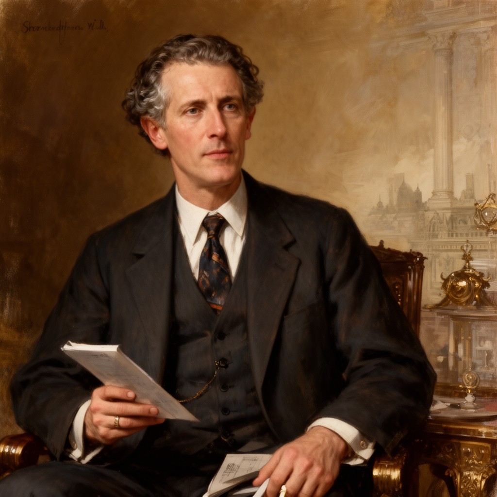 AI-generated illustration of Stanford White