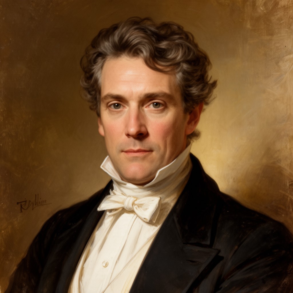 AI-generated illustration of William Wilkins