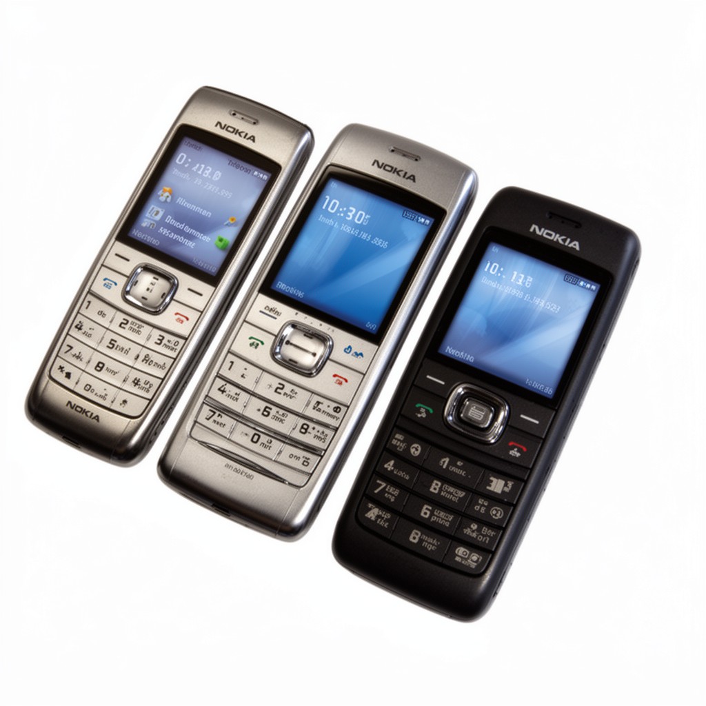 AI-generated illustration of Nokia 6000 series
