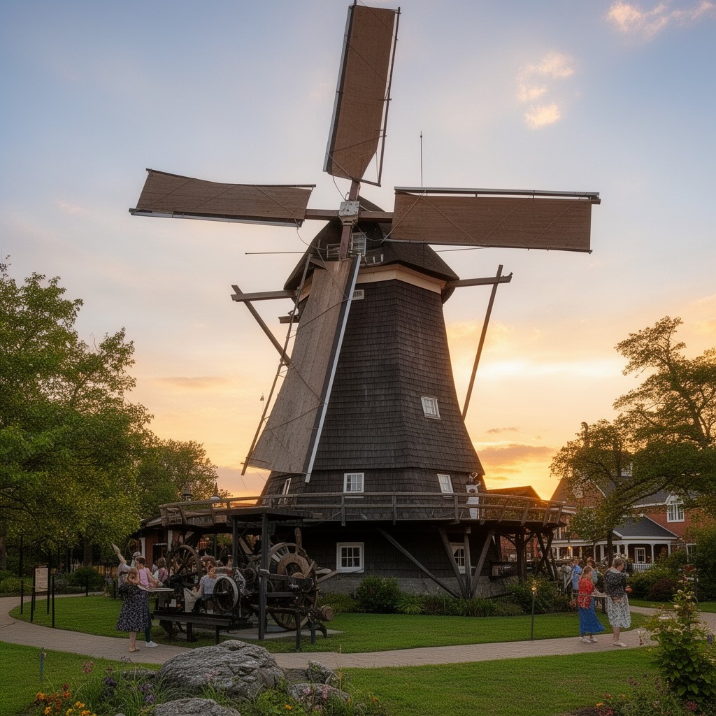 AI-generated illustration of De Zwaan