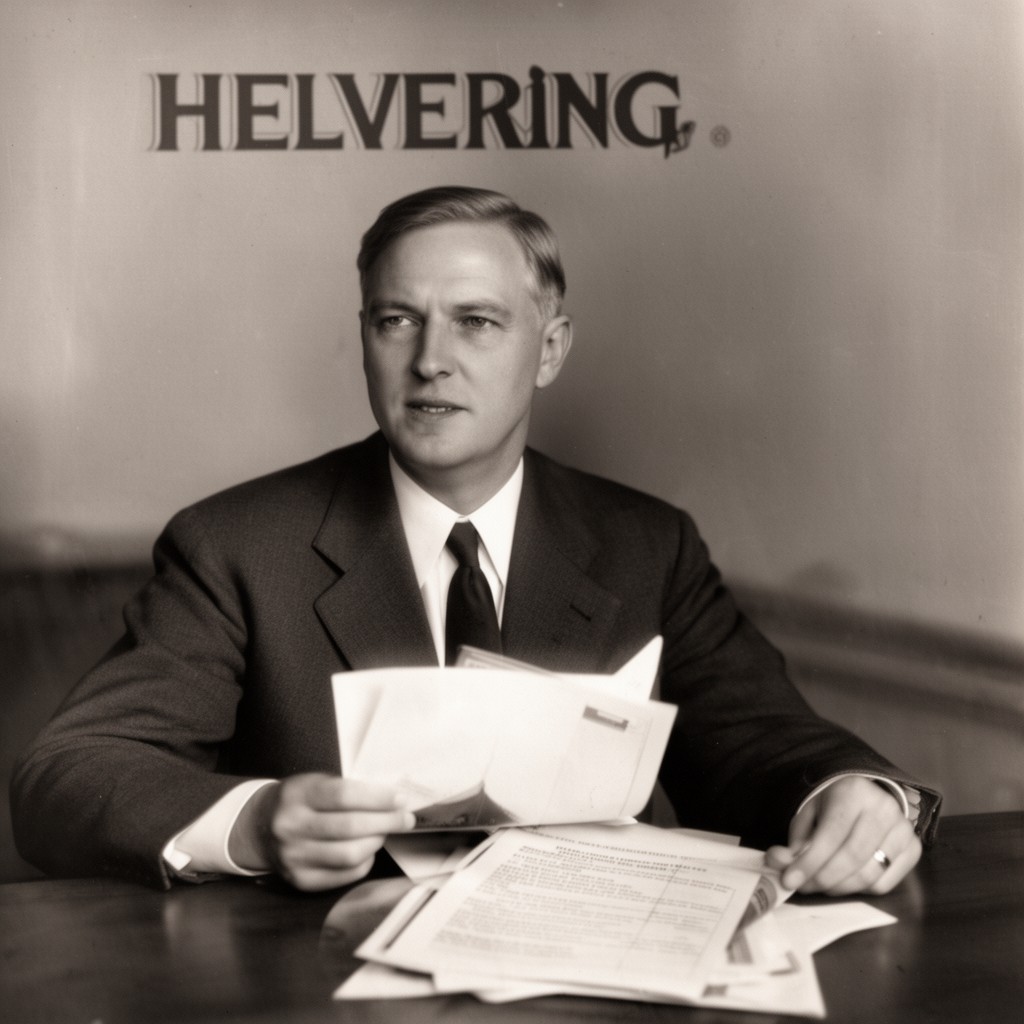 AI-generated illustration of Helvering