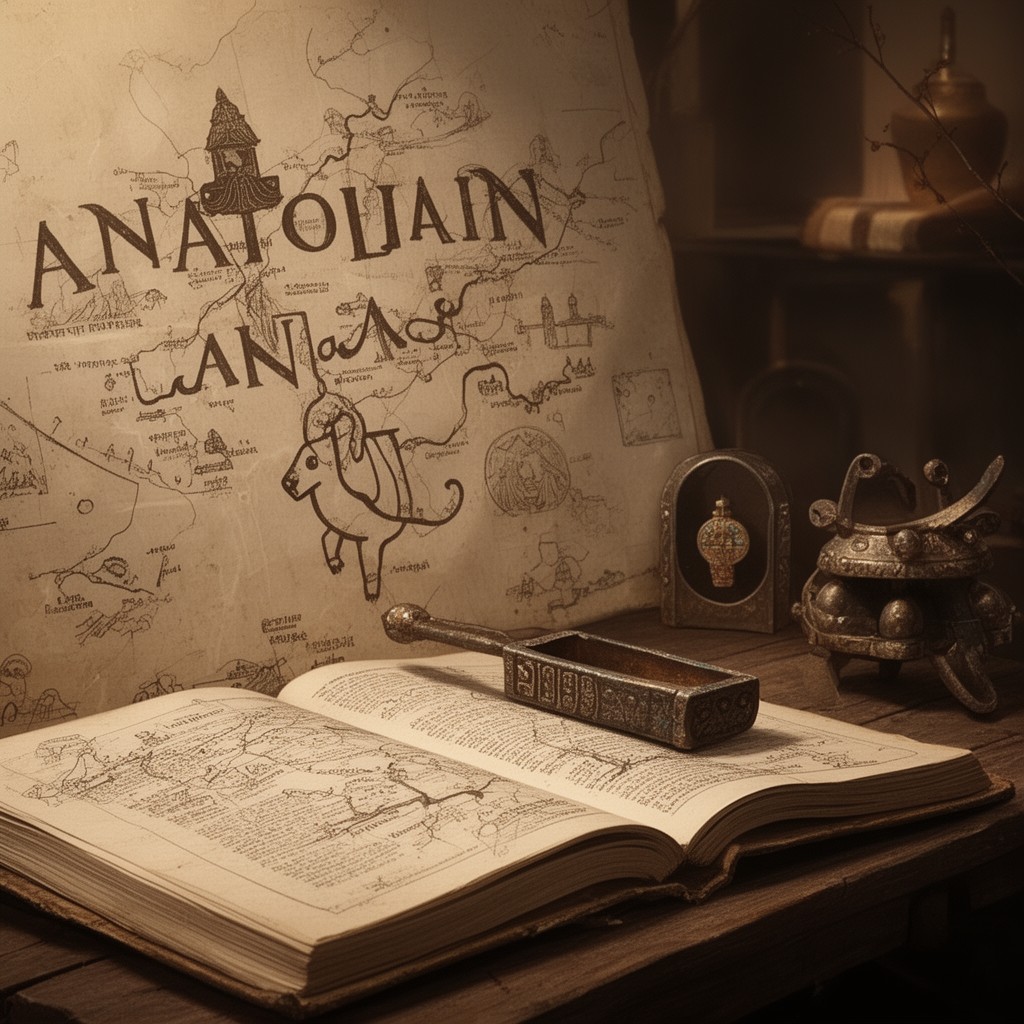 AI-generated illustration of Anatolian languages