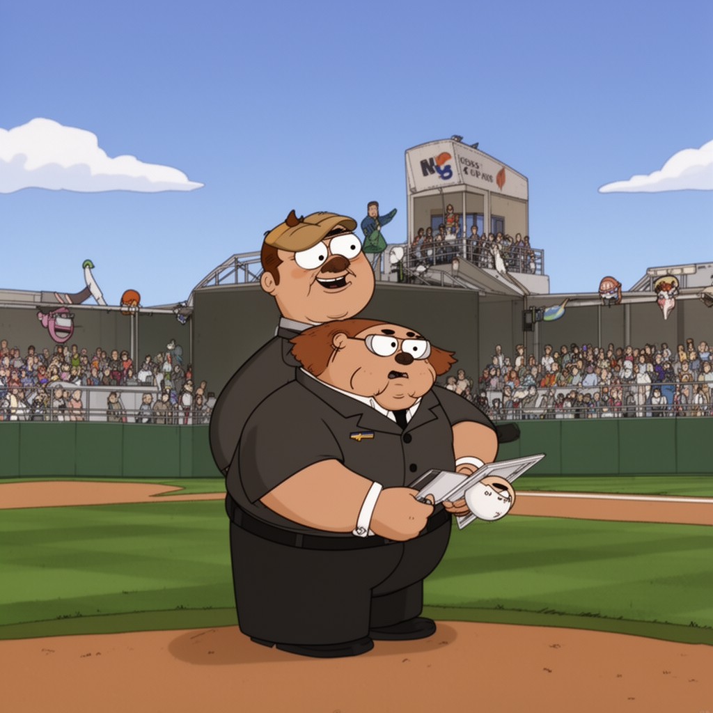 AI-generated illustration of Randy Marsh