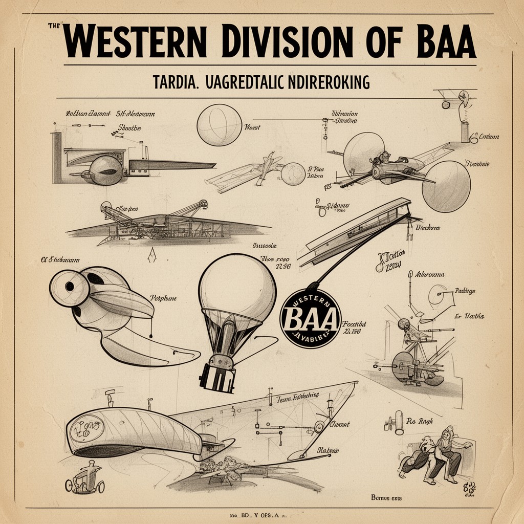 AI-generated illustration of Western Division of BAA