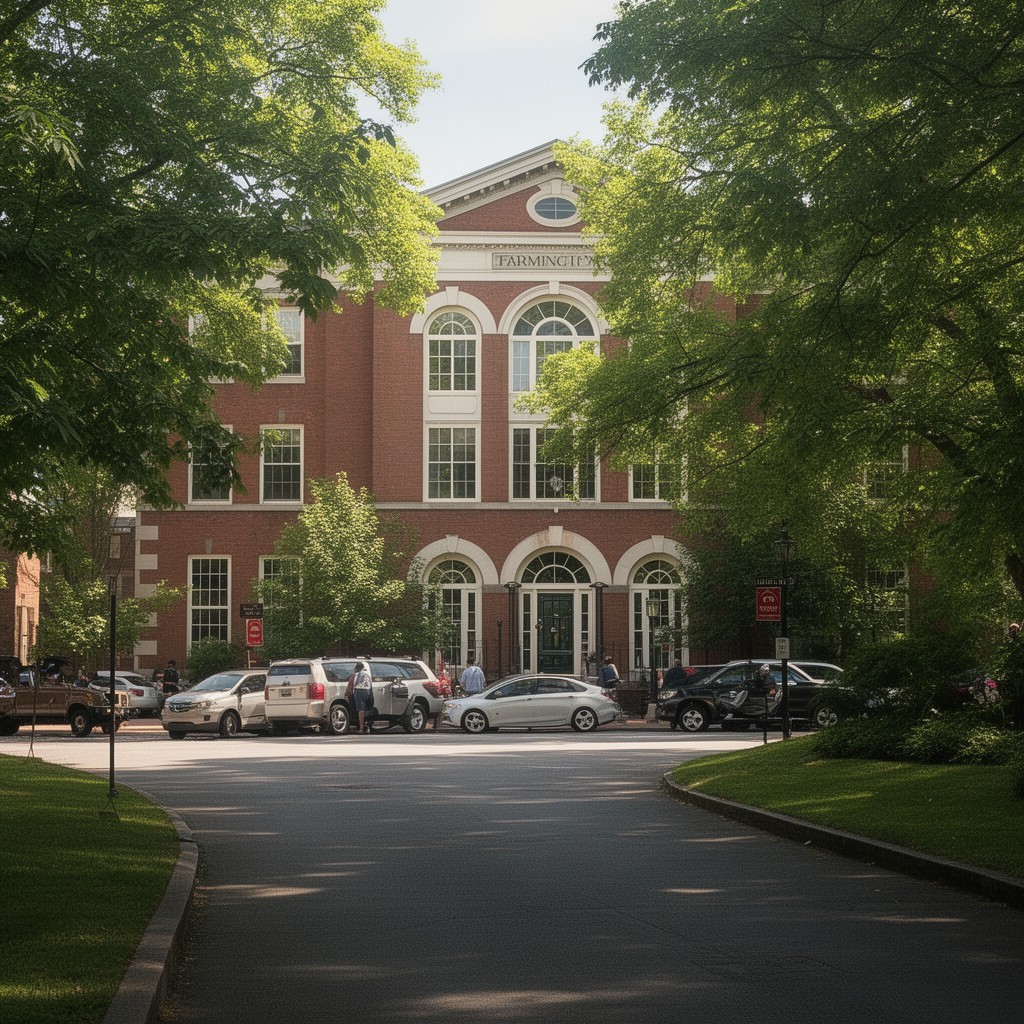 AI-generated illustration of Farmington, Connecticut
