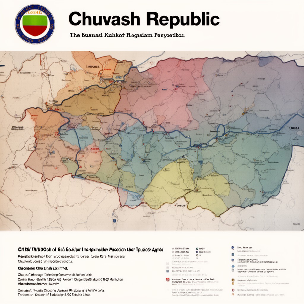 AI-generated illustration of Chuvash Republic