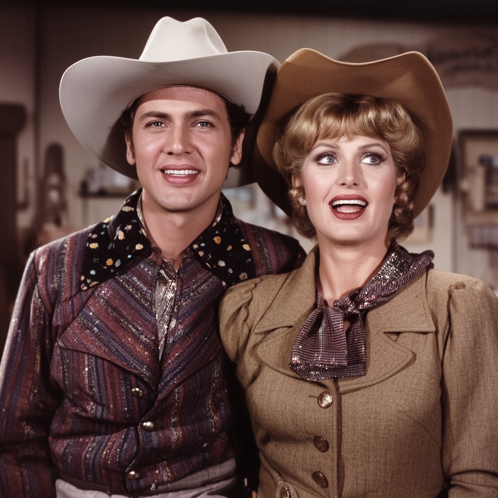 AI-generated illustration of Dale Evans