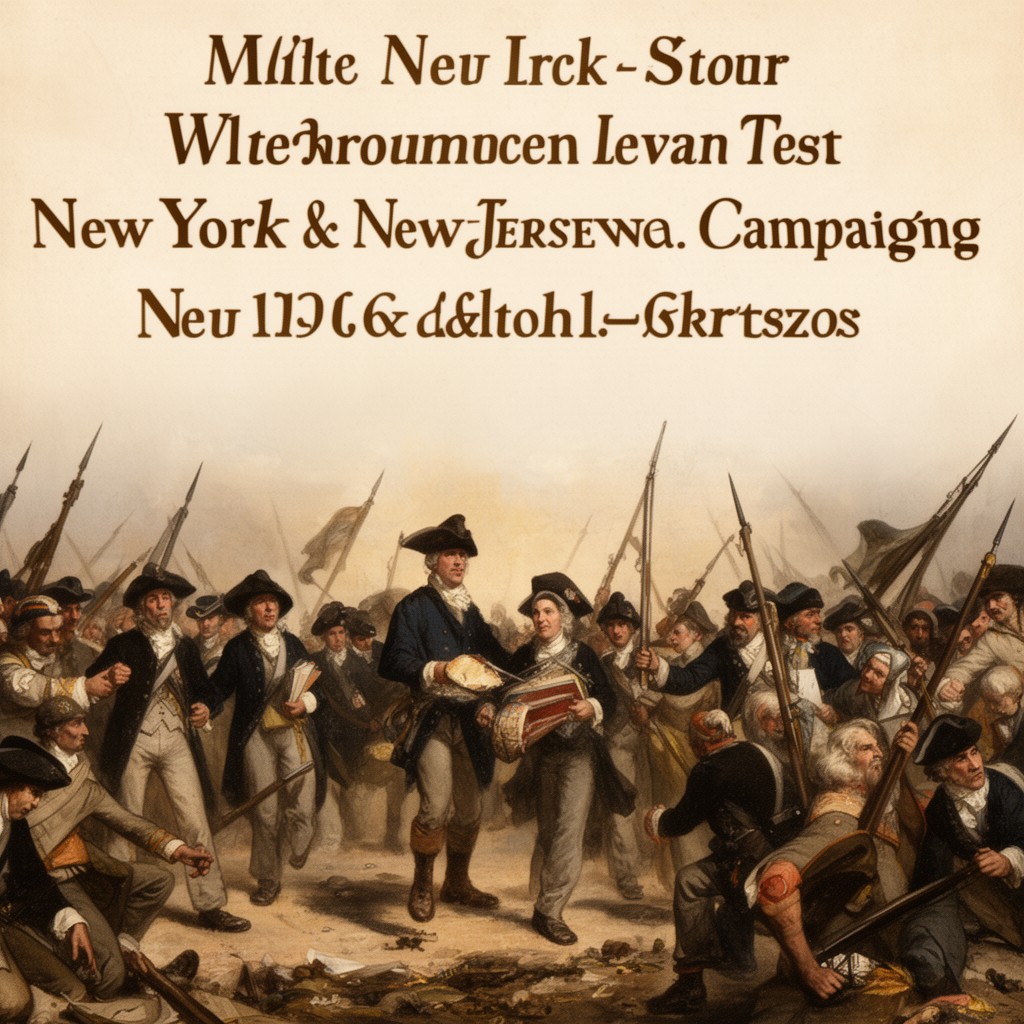 AI-generated illustration of New York and New Jersey campaign