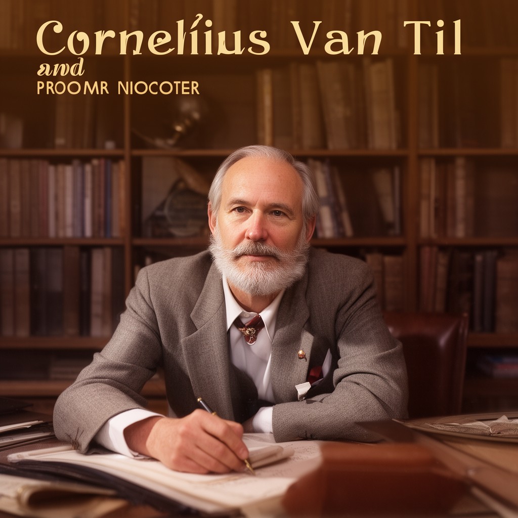 AI-generated illustration of Cornelius Van Til