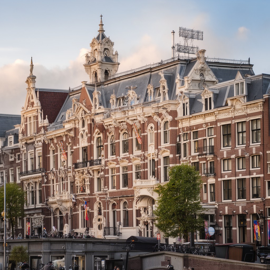 AI-generated illustration of Municipality of Amsterdam