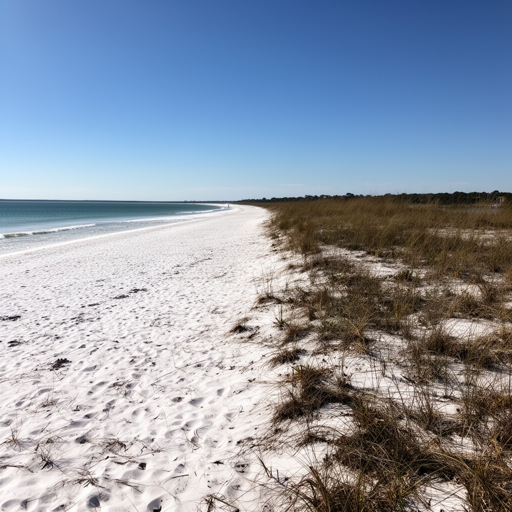 AI-generated illustration of Topsail Hill Preserve State Park
