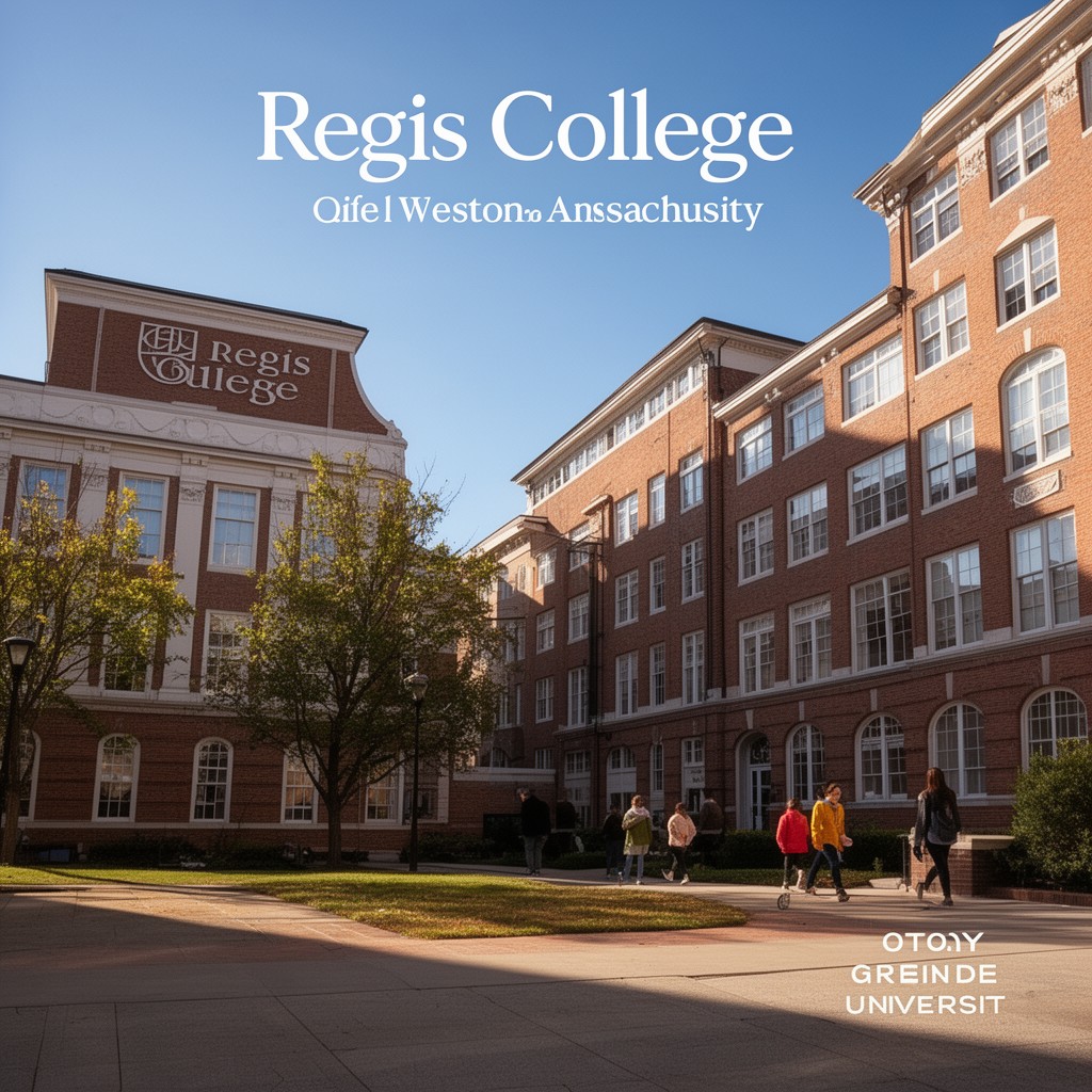 AI-generated illustration of Regis College