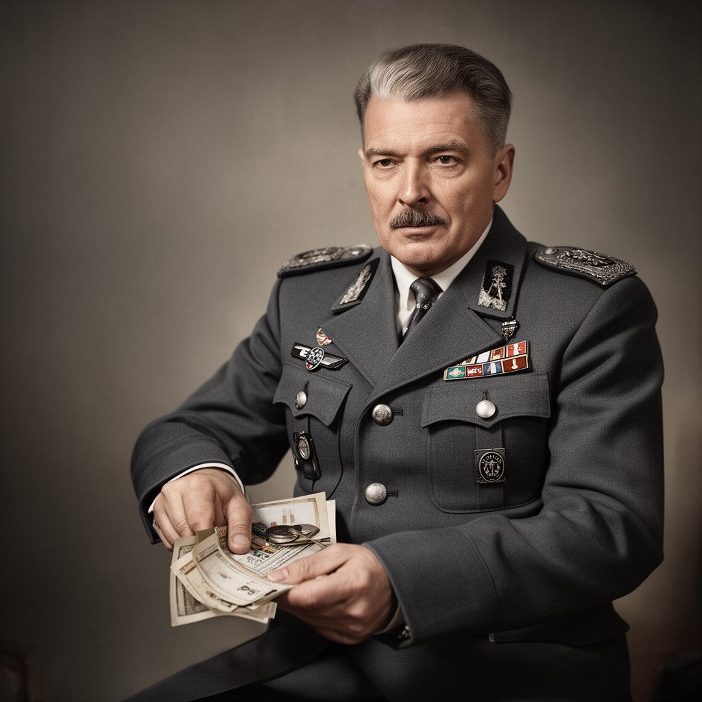 AI-generated illustration of Karl-Adolf Hollidt