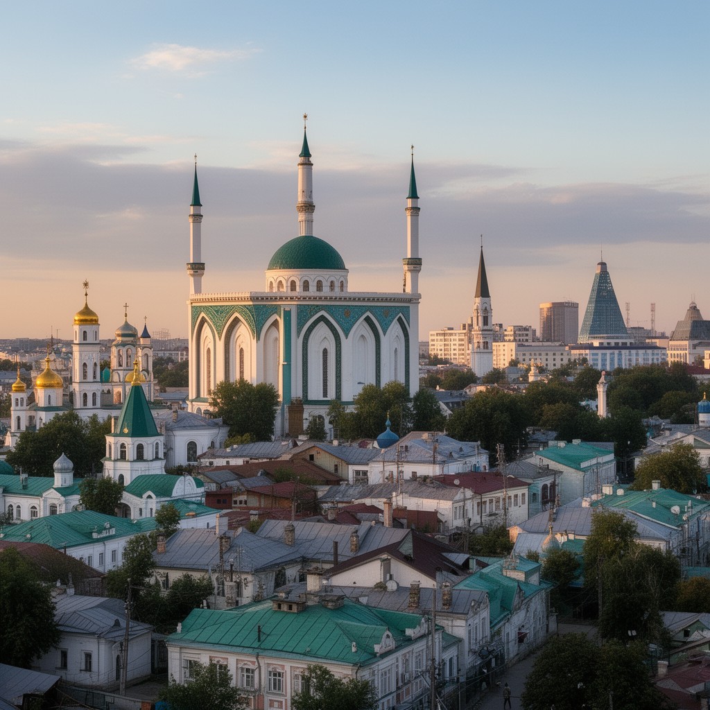 AI-generated illustration of Tatarstan
