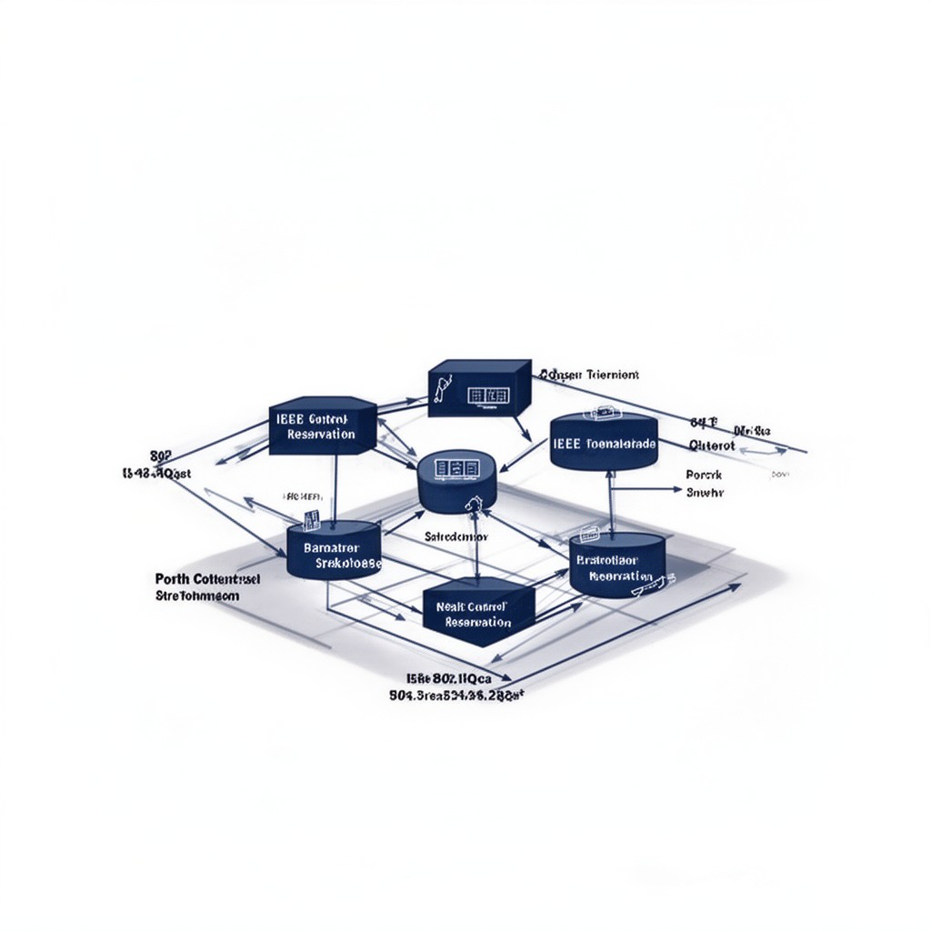 AI-generated illustration of IEEE 802.1Qca