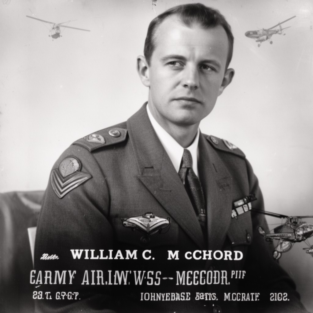 AI-generated illustration of William C. McChord