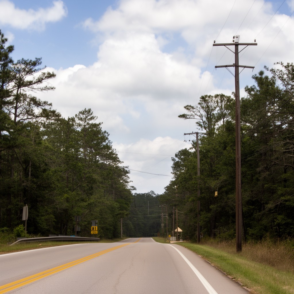 AI-generated illustration of Florida State Road 81