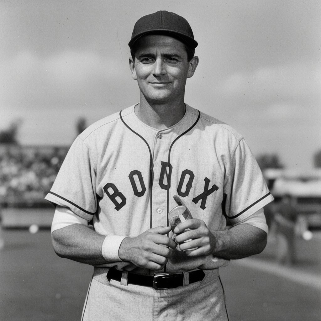 AI-generated illustration of Bobby Doerr