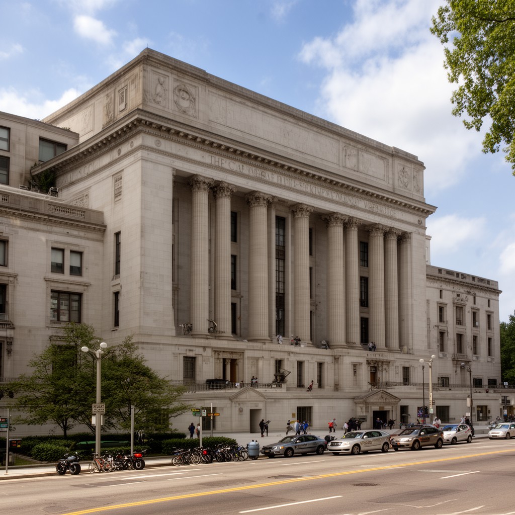 AI-generated illustration of Carnegie Institution of Washington building