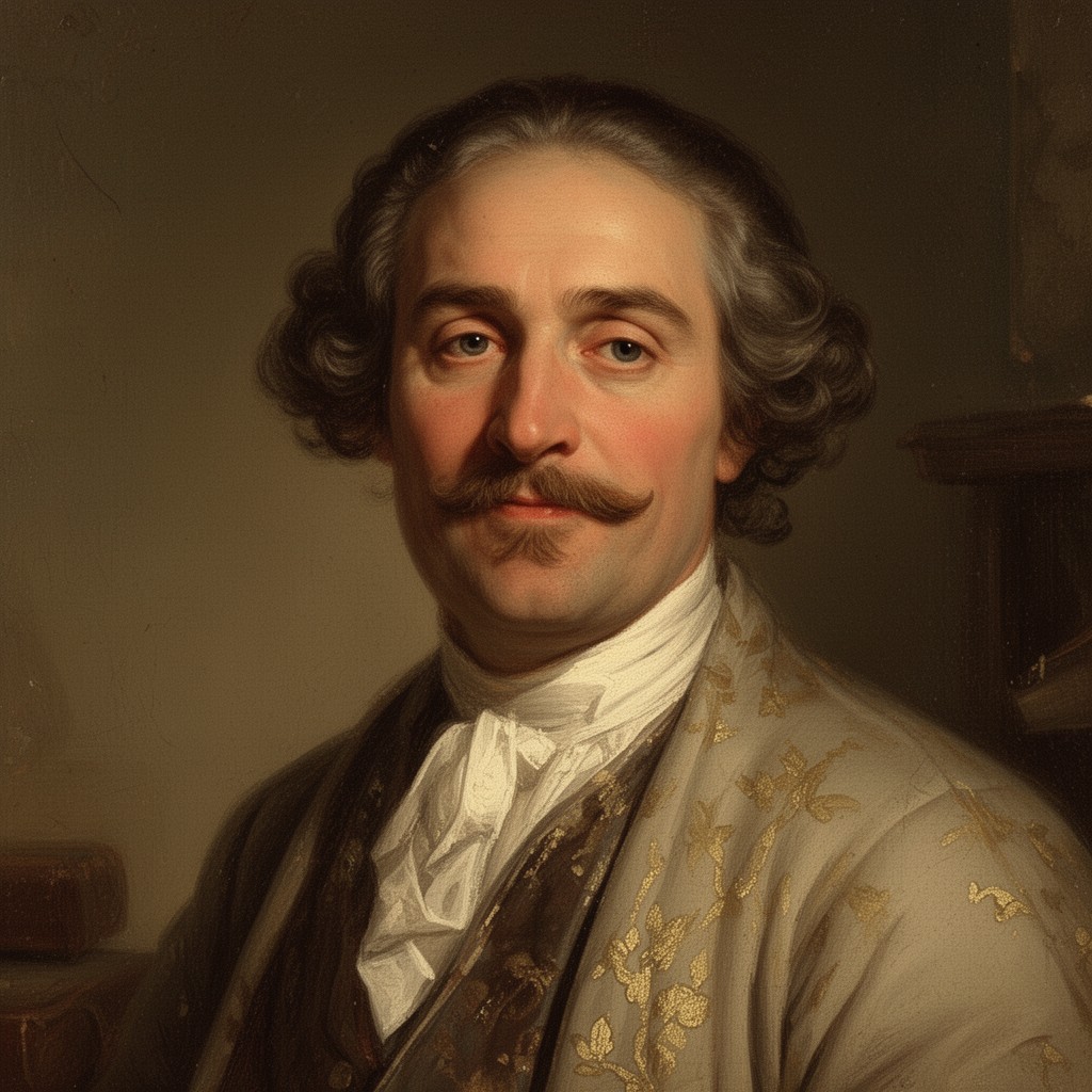 AI-generated illustration of Marc-Michel Rey