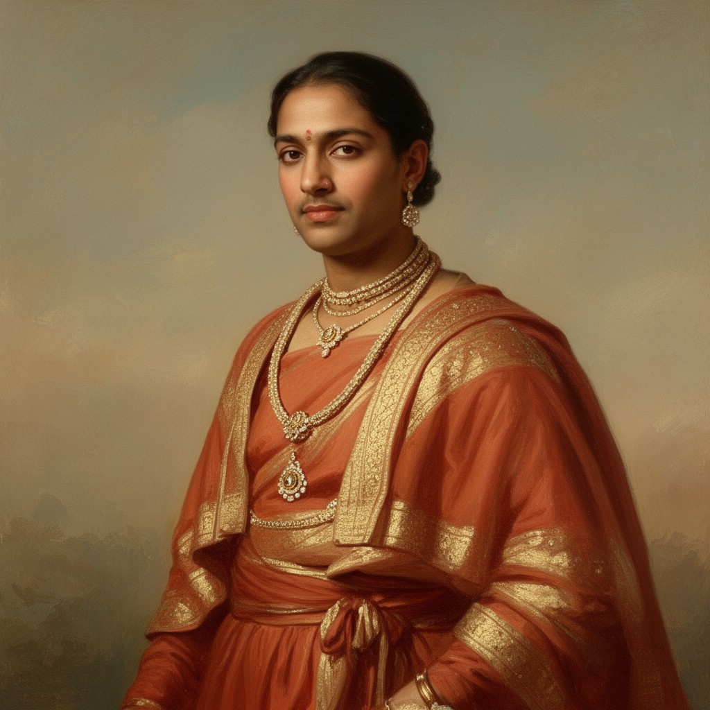 AI-generated illustration of Balaji Baji Rao