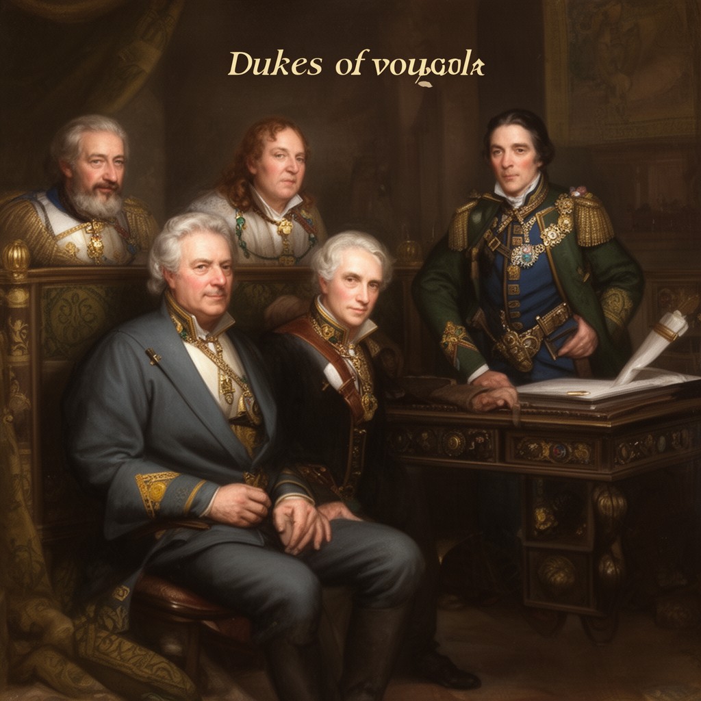 AI-generated illustration of Dukes of Douglas
