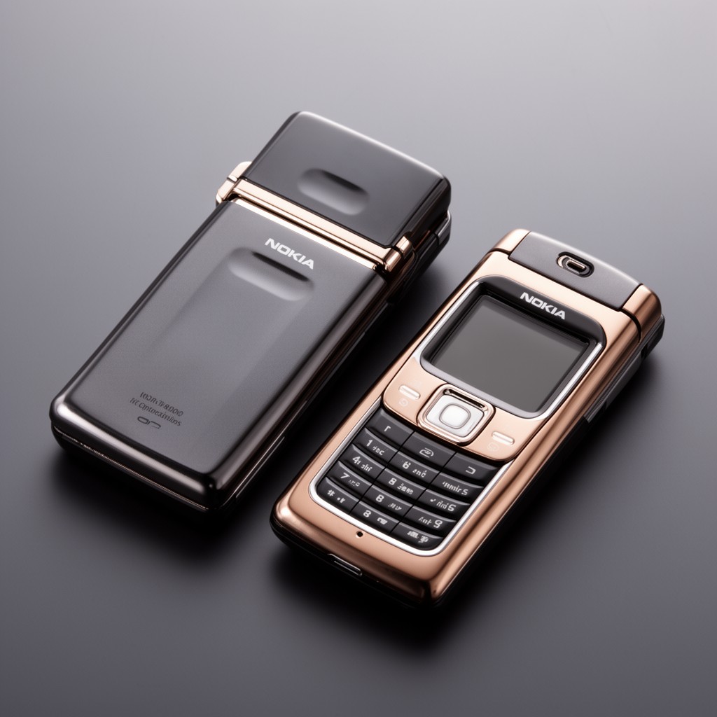 AI-generated illustration of Nokia 8000 series