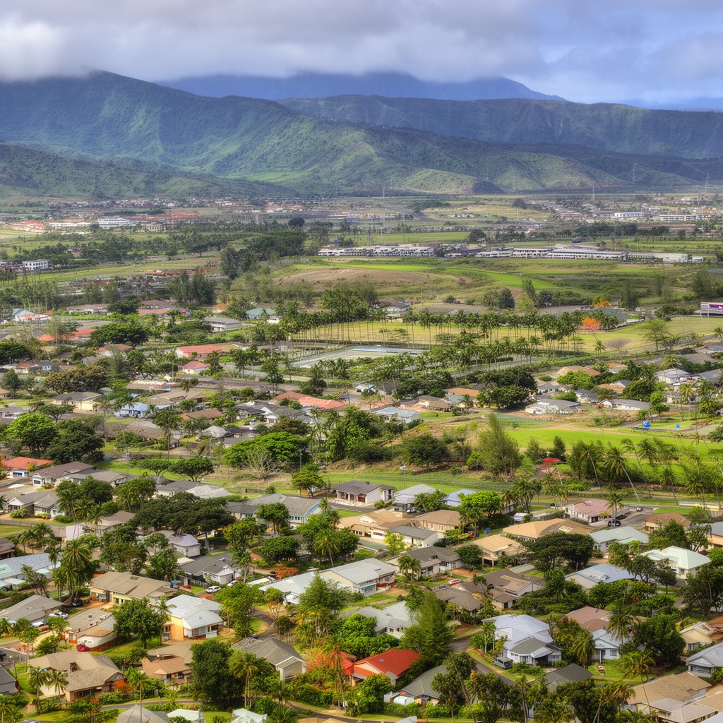 AI-generated illustration of Mililani