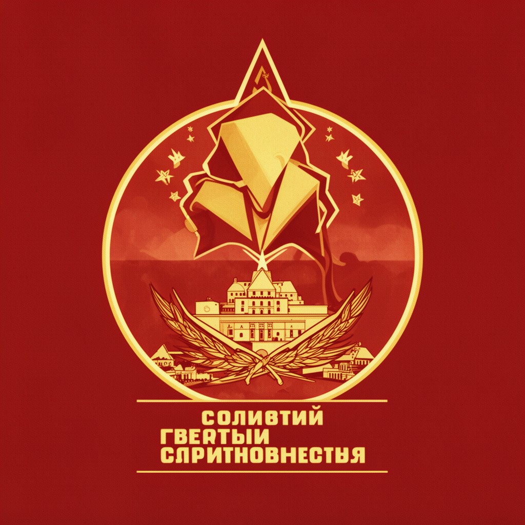 AI-generated illustration of Communist Party of the Russian Soviet Federative Socialist Republic