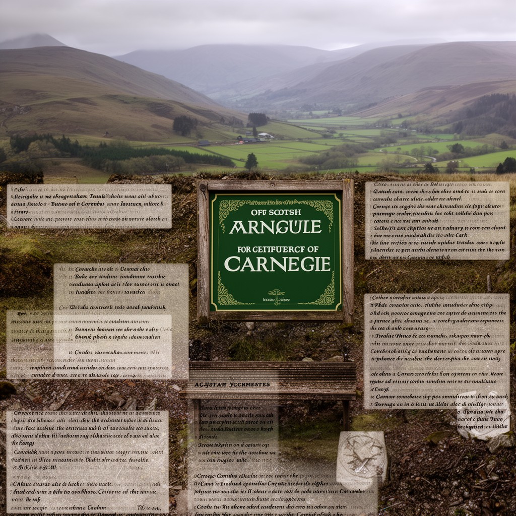 AI-generated illustration of Clan Carnegie
