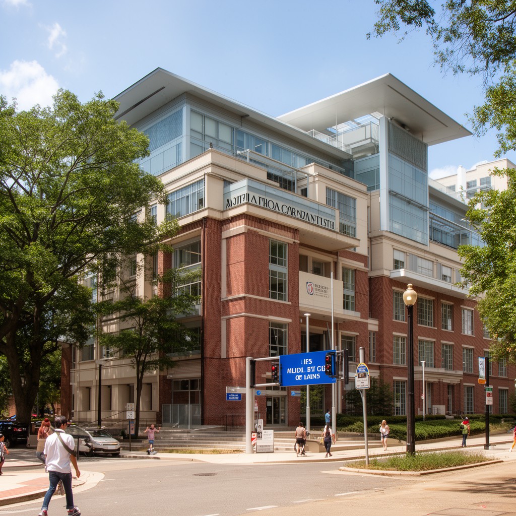 AI-generated illustration of Tenley Campus